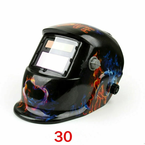 JQJXAQM Solar Blackened Welder mask Welder mask Helmet Color : A-1 